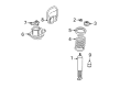 Diagram for 2002 Volvo V70 Shock Absorber - 30760055