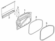 Diagram for Volvo V60 Cross Country Weather Strip - 32229228