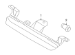 Diagram for Volvo Third Brake Light - 31395806