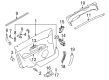 Diagram for Volvo S80 Door Armrest - 39983340