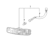 Diagram for Volvo Side Marker Lights - 8648294