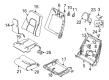 Diagram for 2001 Volvo S80 Seat Cover - 39967890