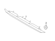 Diagram for 2021 Volvo V90 Cross Country Third Brake Light - 32228419