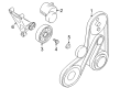 Diagram for Volvo Drive Belt - 30731809