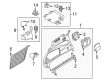 Diagram for Volvo V60 Pillar Panels - 39802082
