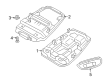 Diagram for Volvo S90 Interior Lights - 32140334