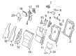 Diagram for Volvo Seat Cover - 6815140