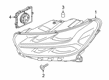 Diagram for Volvo XC40 Daytime Running Lights - 32241606