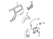 Diagram for Volvo XC70 Fender Splash Shield - 8684285