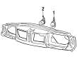 Diagram for Volvo 850 Horn - 9133589