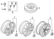 Diagram for Volvo XC60 Alloy Wheels - 31362866