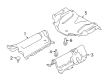 Diagram for Volvo V90 Exhaust Heat Shield - 32289349