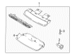Diagram for Volvo S40 Third Brake Light - 30899719