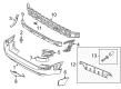 Diagram for Volvo Bumper - 39989022