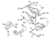 Diagram for Volvo XC40 Recharge Axle Beam - 32333884