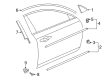 Diagram for Volvo S90 Door Moldings - 32211769