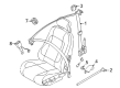 Diagram for Volvo C70 Seat Belt - 8611074