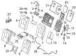Diagram for Volvo XC40 Seat Heater Pad - 32248712