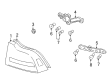 Diagram for Volvo S60 Tail Light Lens - 30655369
