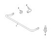 Diagram for Volvo Sway Bar - 30683229