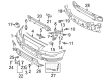 Diagram for 2007 Volvo V70 Bumper - 8663712