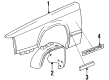 Diagram for Volvo 760 Fender - 1355411