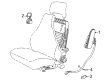 Diagram for Volvo C70 Air Bag - 9475442