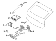 Diagram for 2023 Volvo C40 Recharge Lift Support - 31690925