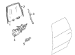 Diagram for Volvo S70 Window Channel - 9444203