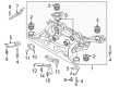 Diagram for Volvo XC60 Axle Beam - 32315793