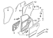 Diagram for Volvo V50 Door Moldings - 8620170