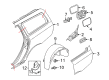 Diagram for Volvo XC70 Fender Splash Shield - 30678552