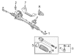 Diagram for Volvo V60 Cross Country Rack and Pinion Boot - 31360304