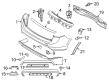 Diagram for Volvo V60 Cross Country Bumper - 39808182