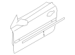 Diagram for Volvo C70 Door Moldings - 39812265