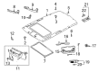 Diagram for Volvo V70 Interior Lights - 9169509
