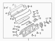 Diagram for Volvo C70 Battery Hold Downs - 985180