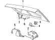 Diagram for Volvo Trunk Lid Latch - 3510179