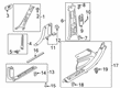 Diagram for Volvo V60 Pillar Panels - 31479221
