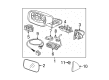 Diagram for 2006 Volvo V70 Side View Mirrors - 30745197