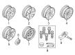 Diagram for Volvo V60 Cross Country Alloy Wheels - 30748344