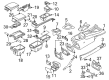 Diagram for Volvo XC70 Cup Holder - 9499103