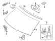 Diagram for Volvo Windshield - 30652168