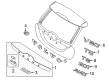 Diagram for Volvo Door Lock Switch - 31297028