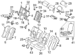 Diagram for 2009 Volvo S60 Seat Cover - 39989913