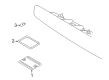 Diagram for 2000 Volvo V70 Tail Light Lens - 9187329