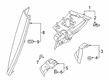 Diagram for Volvo XC40 Recharge Pillar Panels - 31469188