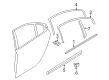 Diagram for 2013 Volvo S80 Door Moldings - 39885634