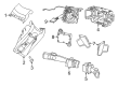 Diagram for Volvo Steering Column Cover - 39860277