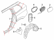 Diagram for Volvo Fuel Filler Housing - 31425862